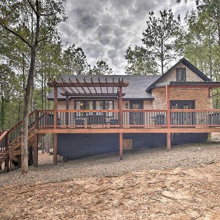 Modern Broken Bow Cabin Large Deck, Bbq And Pergola Eksteriør billede